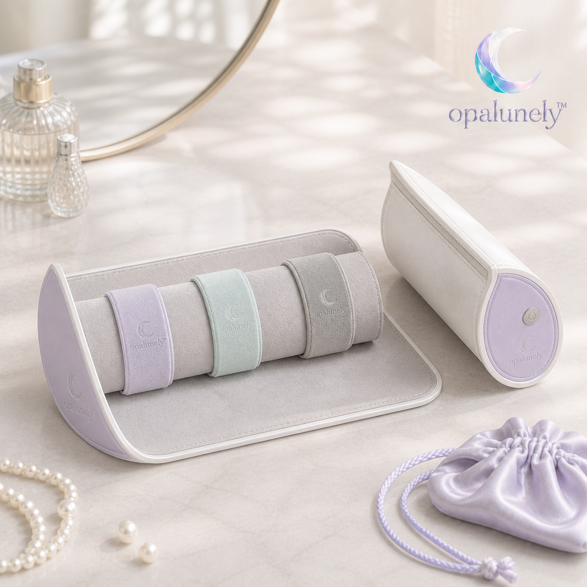 OPALUNELY™ CRESCENT JEWELRY CUFF ROLL